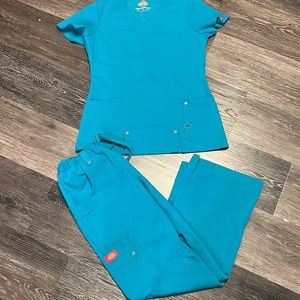 Dickies Scrubs Teal, medical scrub uniform